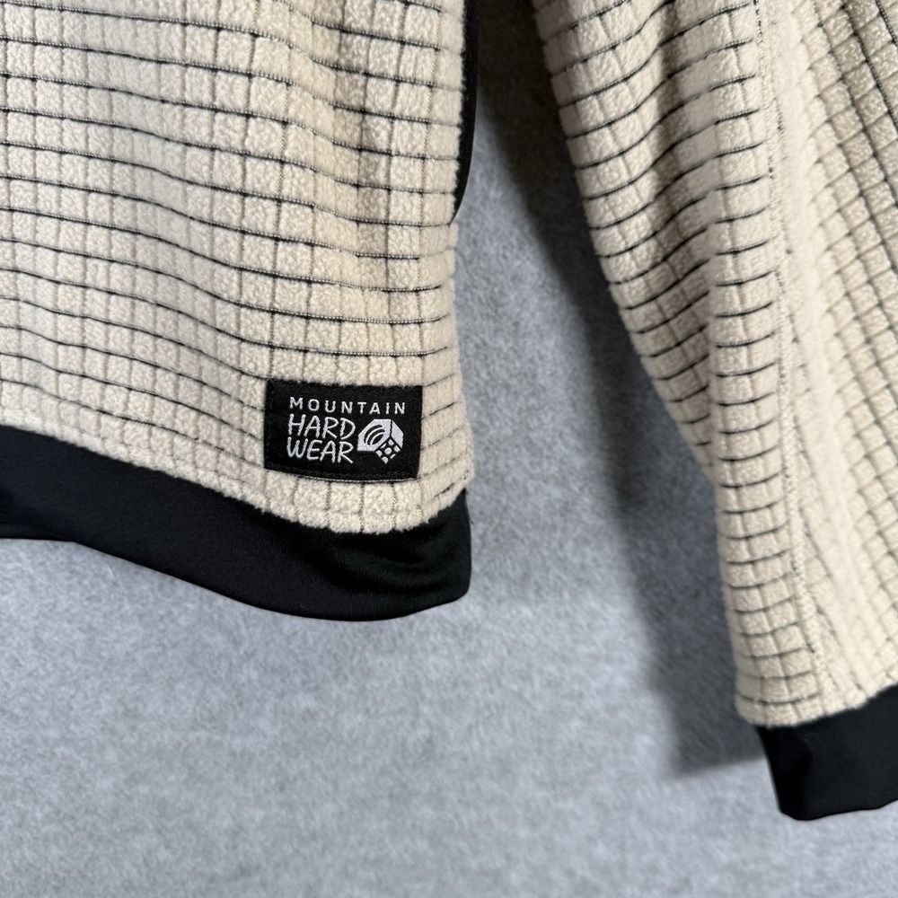 Mountain Hardwear Men's Summit Grid Big Fossil Grid Hoodie Size Small Jacket - Picture 2 of 10